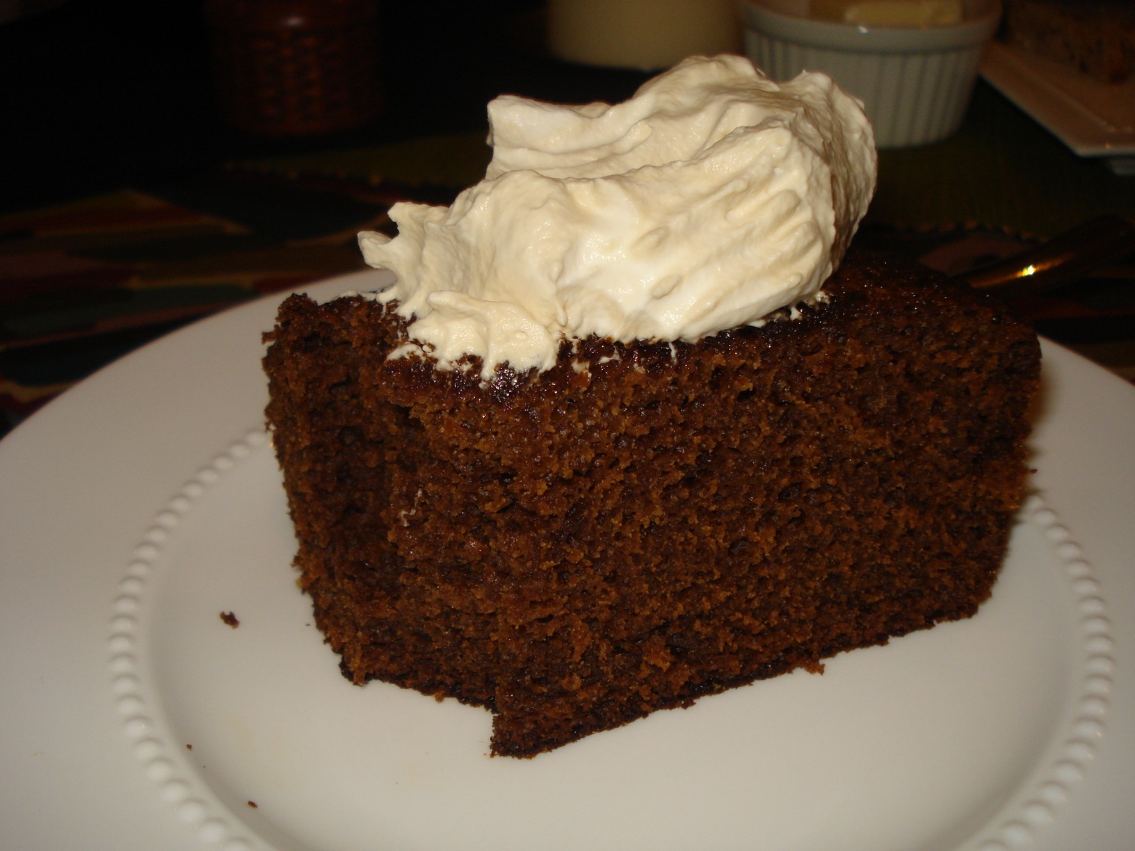 Low Fat Gingerbread Cake 98